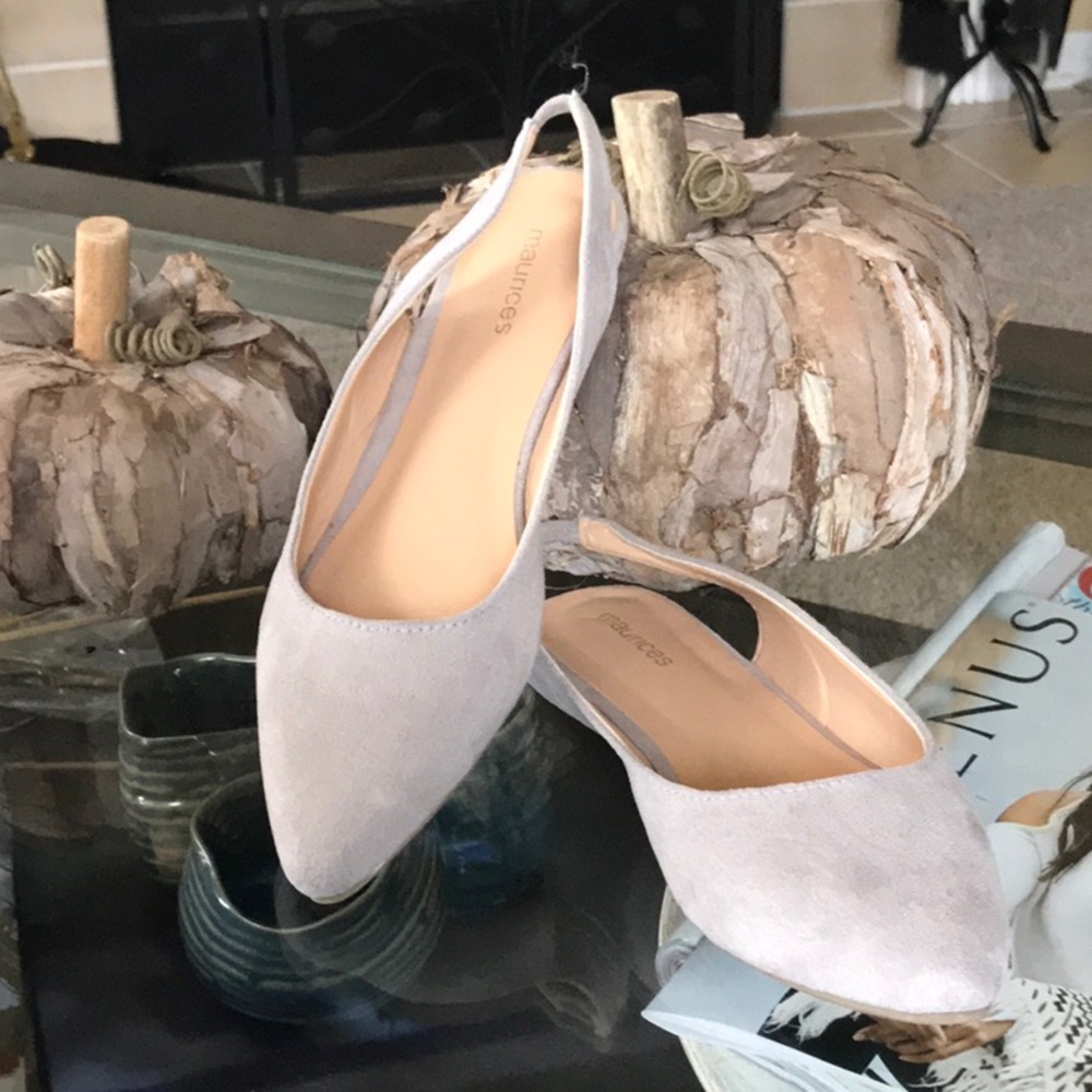 Maurice suede flats